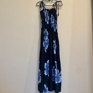 🌺HAWAII ALOHA Youth Hibiscuses Print Elastic Tube Dress